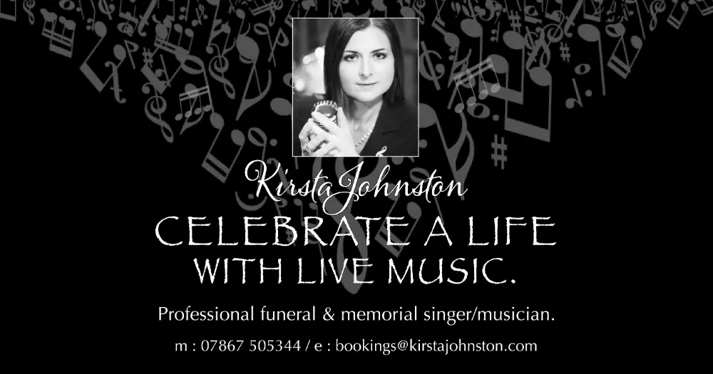 events flyer funeral